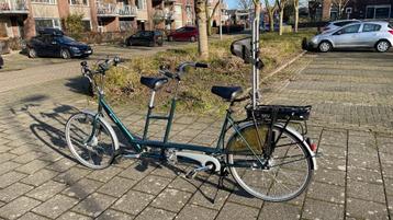 tandemfiets met ondersteuning beschikbaar voor biedingen