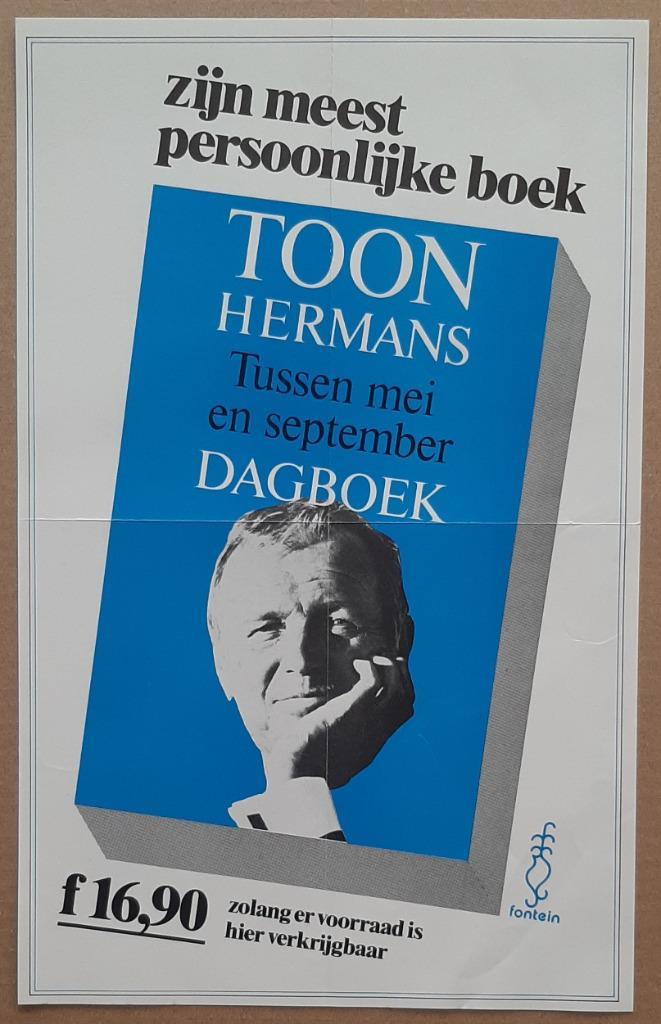 Tussen mei en september – Toon Hermans, Boeken, Biografieën, Zo goed als nieuw, Ophalen of Verzenden
