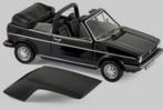 Volkswagen Golf Cabriolet 1981 ZWART 1/43 NOREV ref: 840074, Hobby en Vrije tijd, Modelauto's | 1:43, Verzenden, Nieuw, Auto, Norev