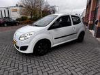 Renault Twingo 1.2 16V 2009 goed onderhouden!, Auto's, Voorwielaandrijving, Zwart, 4 cilinders, Wit