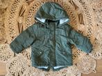 Winterjas Name it donkergroen, maat 80, met teddy,, Kinderen en Baby's, Babykleding | Maat 80, Ophalen of Verzenden, Zo goed als nieuw