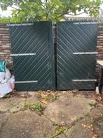 dubbele schuurdeur, Doe-het-zelf en Verbouw, Deuren en Horren, Ophalen, Gebruikt, 120 cm of meer, Minder dan 200 cm