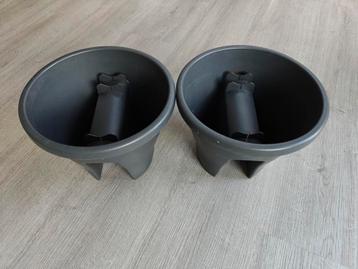 2 Elho bloempotten voor balkon beschikbaar voor biedingen