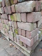 Oude gebakken 7-duimers klinkers ca 5 m2, Tuin en Terras, Tegels en Klinkers, Ophalen, Gebruikt, Minder dan 5 m², Klinkers