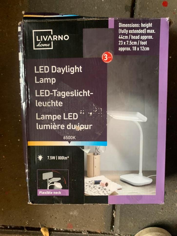Livarno Home LED Daglicht Lamp - Nieuw in doos!, Huis en Inrichting, Lampen | Hanglampen, Nieuw, Minder dan 50 cm, Kunststof, Ophalen of Verzenden