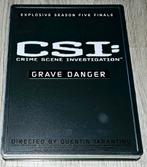 CSI: - Grave Danger DVD - Steelbook - Quentin Tarantino, Cd's en Dvd's, Vanaf 12 jaar, Ophalen of Verzenden, Zo goed als nieuw