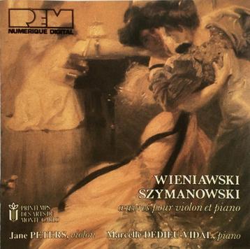 WIENIAWSKI & SZYMANOWSKI Oeuvres pour violon et piano CD REM beschikbaar voor biedingen