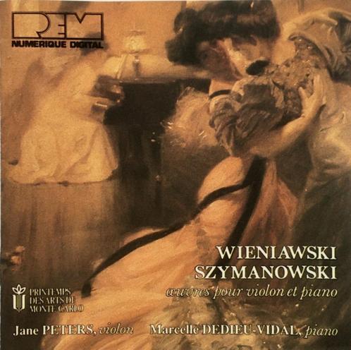 WIENIAWSKI & SZYMANOWSKI Oeuvres pour violon et piano CD REM, Cd's en Dvd's, Cd's | Klassiek, Gebruikt, Kamermuziek, Modernisme tot heden