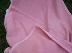 wollen deken babyroze 235 x 180 cm Sole Mio 2 pers, Ophalen of Verzenden, Gebruikt