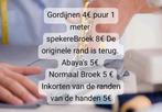 Kleding en gordijnen inkorten...., Ophalen of Verzenden