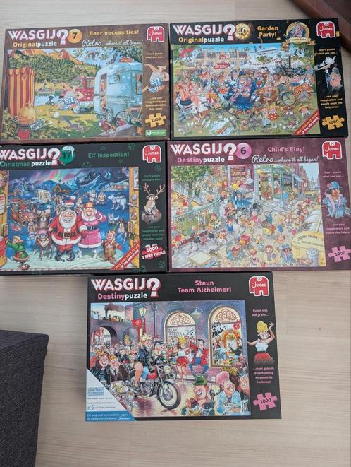 Wasgij puzzels 1000 stuks, Hobby en Vrije tijd, Denksport en Puzzels, Zo goed als nieuw, Legpuzzel, 500 t/m 1500 stukjes, Ophalen of Verzenden