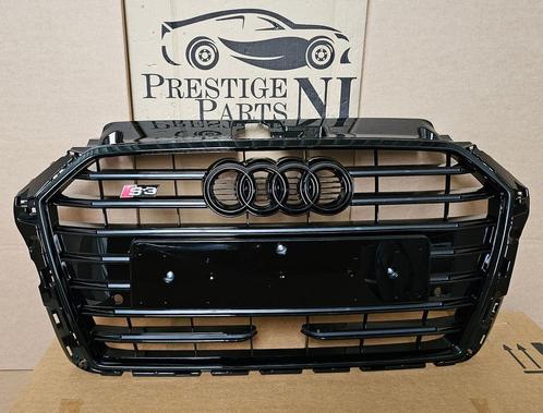 GRILL Audi A3 8V Facelift S3 ACC HOOGLANS ZWART 2017-2021, Auto-onderdelen, Carrosserie en Plaatwerk, Bumper, Voor, Nieuw, Herkomst onderdeel bekend