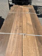 42 m2 massief eiken parketvloer. 20 cm 2 cm dik, Gebruikt, 2e hands product geen info bekend, 2e hands product geen info bekend