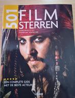 501 Filmsterren - Alle weetjes over filmsterren, Boeken, Film, Tv en Media, Ophalen of Verzenden, Zo goed als nieuw, Personen