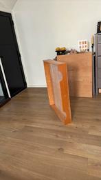 Houten vintage box, Ophalen, Gebruikt, Vierkant, In hoogte verstelbaar