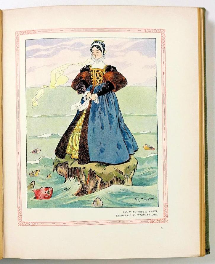 [H. Morin il] Les douze filles de La Reine Mab [1906] Doucet, Antiek en Kunst, Antiek | Boeken en Bijbels, Ophalen of Verzenden