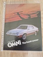 Folders Dodge, Ophalen of Verzenden, Zo goed als nieuw, Overige merken