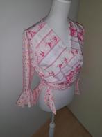 Mooie Wikkel blouse maat S/M van Estee Brown Nieuw!, Estee Brown, Ophalen of Verzenden, Nieuw, Bruin