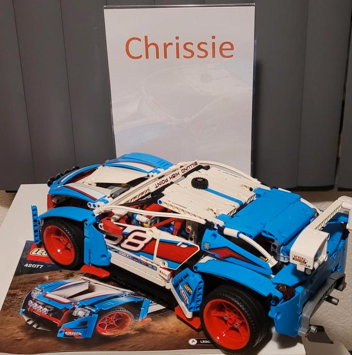 Lego Technic 42077 Rally Auto, Kinderen en Baby's, Speelgoed | Duplo en Lego, Zo goed als nieuw, Lego, Complete set, Ophalen