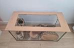 Hamsterscaping aquarium, Zo goed als nieuw, Hok, 75 tot 110 cm, Ophalen