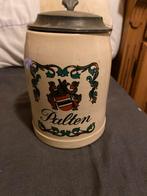 Antieke Palten Bierpul met Deksel, Antiek en Kunst, Antiek | Keramiek en Aardewerk, Ophalen of Verzenden