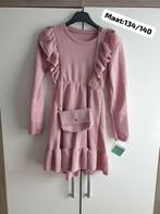 Nieuwe leuke meiden herfst jurk maat 134/140., Ophalen of Verzenden, Nieuw, Meisje, Jurk of Rok