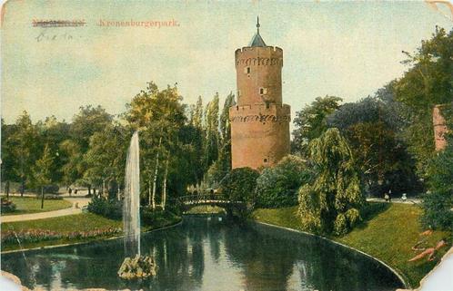 (381-380-045) Nijmegen Kronenburgerpark, Verzamelen, Ansichtkaarten | Nederland, Gelderland, Voor 1920, Verzenden