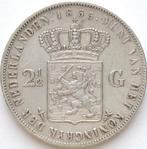 XntriQ-Coins - Zilveren rijksdaalder 1855 - Willem III (09), Koning Willem III, Zilver, Ophalen of Verzenden, Losse munt