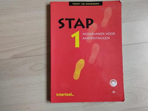 nt2 Stap 1, tekst- en werkboek ineen  van 0 t/m A1+ audio cd, Boeken, Studieboeken en Cursussen, Gelezen, Alpha, Ophalen of Verzenden