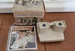 Vintage viewmaster in doosje met 1 set plaatjes, Ophalen