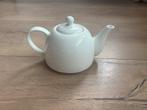 Xenos witte theepot te koop, Keramiek, Overige typen, Ophalen of Verzenden, Zo goed als nieuw