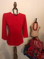 VINTAGE GERRY WEBER TOP/TRUI RED, Verzenden, Maat 42/44 (L), Zo goed als nieuw, GERRY WEBER