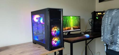 Corsair RGB i7 7700K / Krait Gaming / MSI 1070 OC, Computers en Software, Desktop Pc's, Refurbished, 4 Ghz of meer, HDD, SSD, 16 GB