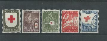Nederland 1953, NVPH 607 t/m 611, postfris. beschikbaar voor biedingen