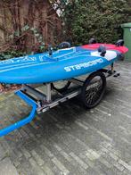 Nieuwe Trahera Surf- & Foil fietstrailer Neil Pryde wegklaar, Ophalen, Opvouwbaar, INFO@FIETSAANHANGEROPMAAT.NL, Overige typen