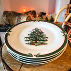 Set van 4 +1 Kerstbordjes Kerstservies Kerst AM/63, Verzenden, Aardewerk, Overige stijlen, Bord(en)