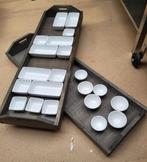 Houten tapasplank broodplank kaasplank evt voor horeca (10x), Ophalen, Zo goed als nieuw