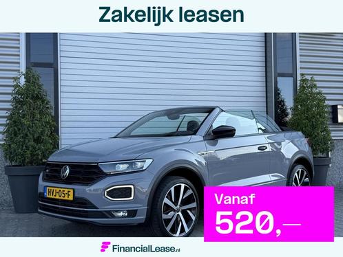Volkswagen T-Roc Cabrio 1.5 TSI R-Line Nardo Grijs | Camera, Auto's, Volkswagen, Bedrijf, Lease, Financial lease, T-Roc, ABS, Achteruitrijcamera