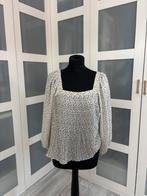 Zara stippen blouse, Maat 38/40 (M), Ophalen of Verzenden, Zo goed als nieuw, Wit