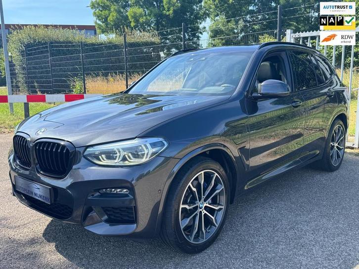 BMW X3 XDrive 30e High Exe M Sport Pano LED Memory Trekhaak, Auto's, BMW, Bedrijf, Te koop, X3, 4x4, ABS, Achteruitrijcamera, Airbags