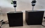 2x Jan des Bouvrie Blok Lampen, Gebruikt, Ophalen of Verzenden, Modern, Minder dan 50 cm