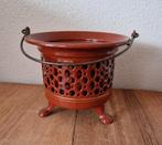 Roodbruin emaille comfortje, Ophalen of Verzenden