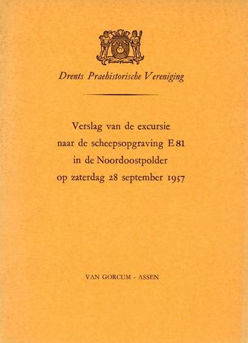 Excursieverslag scheepsopgraving Noordoostpolder 1957 beschikbaar voor biedingen
