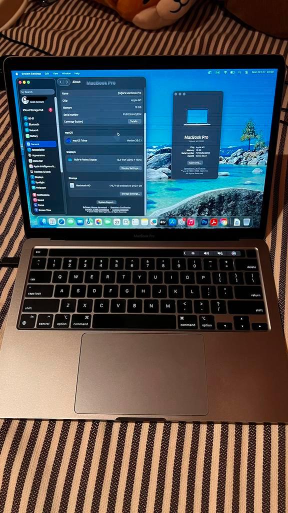MacBook Pro 13” (M1, 2020) — 16GB RAM / 256GB SSD, Computers en Software, Apple Macbooks, Ophalen of Verzenden