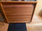 Houten roldeur kasten, Huis en Inrichting, Kasten | Roldeurkasten en Archiefkasten, Ophalen of Verzenden, Zo goed als nieuw, 25 tot 50 cm