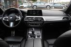 BMW 5 Serie Touring 520d High Exe. M Sport / Panoramadak / C, Auto's, Lichtsensor, Zwart, Leder, Diesel