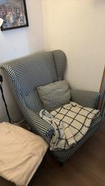 Strandmon geruite stoel, Ophalen, Eenpersoons, 75 tot 100 cm, Zo goed als nieuw