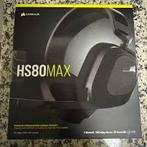 Corsair HS80 MAX gaming headset, Computers en Software, Headsets, Gebruikt, CORSAIR, Ophalen of Verzenden, Draadloos