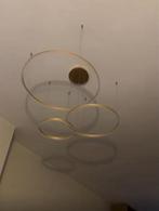 2 stuks Neona CAECILIA Ring Plafondlamp - Goud - Dimbaar, Huis en Inrichting, Lampen | Hanglampen, Ophalen, Nieuw, Metaal, Minder dan 50 cm