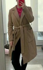 Pimkie, beige wollen jas, mantel, maat S, Beige, Ophalen of Verzenden, Pimkie, Maat 36 (S)